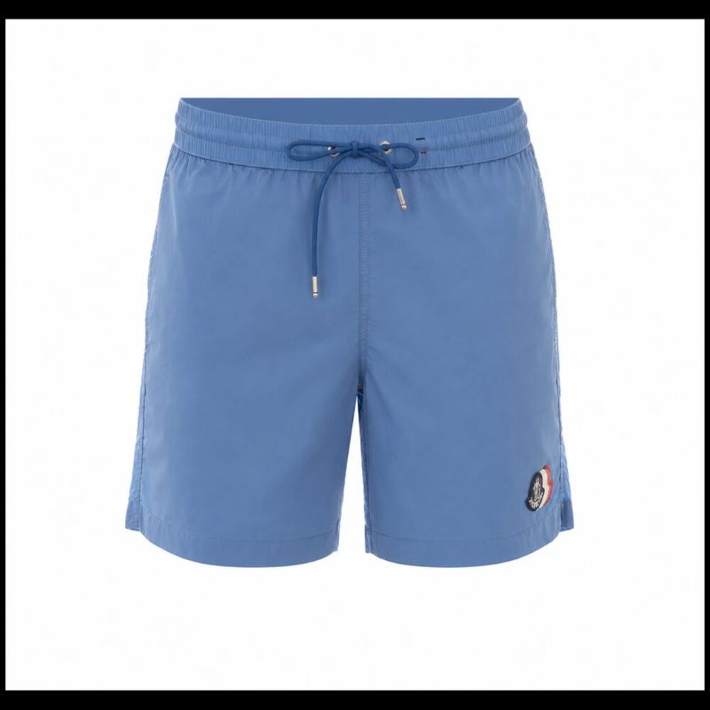 Moncler Men Patch Logo Swimwear